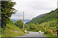 Dropping down to Pont Eunant and Llyn Efyrnwy, 1993