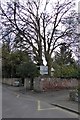 Gateways and side wall of Magdalen Court School, Exeter