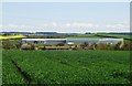 View east to Crook House Farm