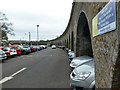 Viaduct approaching Windsor Central station