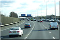 Approaching Junction 12, M25