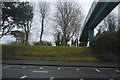 Footbridge over the A386