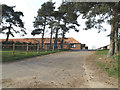 Entrance to Iken Bay Livery at Iken Hall