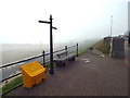 NZ4059 : Sea fog at Roker, Sunderland by Malc McDonald