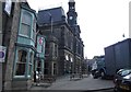 Sideways view of the Town Hall, Buxton