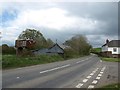 The road junction at Taw Bridge