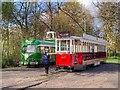 SD8303 : Two Blackpool Trams at Heaton Park by David Dixon