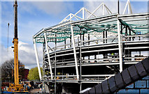 J3272 : New stands, Windsor Park, Belfast - April 2015(3) by Albert Bridge