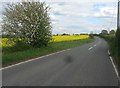 SU5950 : View along Pack Lane by ad acta
