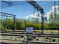 Overhead Gantries and Gas Holder near Edge Hill Station