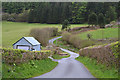 Access road to Maen-Arthur farm