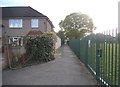 Path from Trevor Crescent to Stafford Road