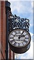 TL4657 : Brewery clock, Cambridge by Jim Osley