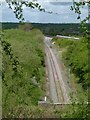 View above Grimston Tunnel