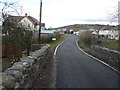 Approaching Llanfair Clydogau from the southwest