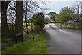 The entrance to Highfield Cottage