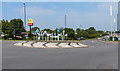 Roundabout on the A4600 Hinckley Road