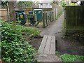 Path to Woodham Hall Estate