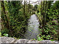 River near Brynmarlais Crossing, Llandybie