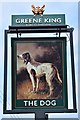 Pub sign: The Dog, Norton