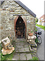 Entrance to Watling Woods workshop, Leadgate