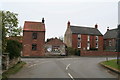 Corner on the road through Bishop Norton