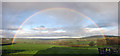 Rainbow at Whiteford Farm