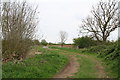 Byway leading into Snitterby Carr Lane