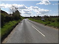 TM3669 : Entering Sibton on the A1120 Yoxford Road by Geographer