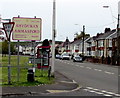 Welcome to Ammanford sign