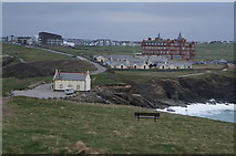 SW8062 : Looking towards The Headlands Hotel by Ian S