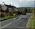 Speed bumps near Pen-y-Cae houses