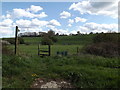 Footpath to the B1117Laxfield Road