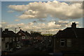 View along Lincoln Road from the Lea Valley Line at Southbury station