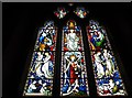 SU5968 : St Mary, Beenham: stained glass window (c) by Basher Eyre