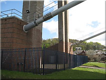 NT1280 : Forth Road Bridge suspension cables by M J Richardson