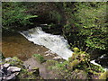 Waterfall on the Nant Llech