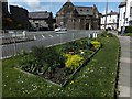 SH7877 : Vegetable beds as street decorations by Richard Hoare