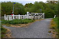 Site of level crossing on Park Road