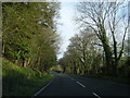 A470 heads south near Coed y Borthol