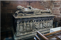 SO8286 : St Mary's Church, Enville - monument to Thomas Grey by Mike Searle