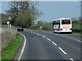 Coach in the Layby, A439 near Snitterfield