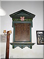 WW1 Memorial at Boulge church