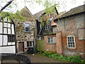 Back of old properties, Gurneys Lane, Droitwich