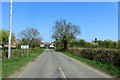 The road into Verney Junction