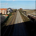 Railway north from Bristol Bridge, Highbridge