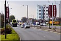 TQ0178 : A4 London Road, Welcome to Slough by David Dixon