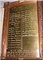 SD2878 : St Mary, Ulverston: incumbency board by Basher Eyre