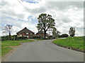 Old Council-type housing on Mendlesham Road, Cotton