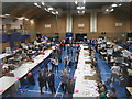 SZ1293 : Littledown: election count underway by Chris Downer